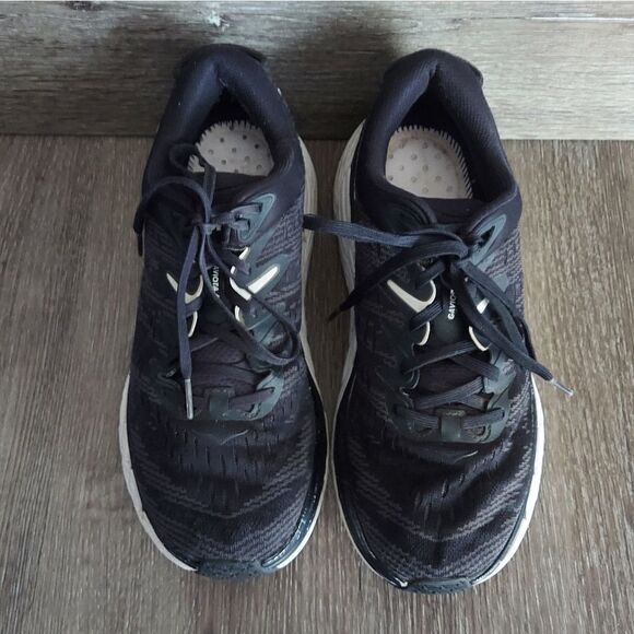 HOKA One One Gaviota 4 Men's Black Running Shoes 9.5 Wide - Picture 3 of 11